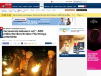 Bild zum Artikel: 'ARD-aktuell'-Chefredakteur gibt zu - 'Versäumnis bedauern wir': ARD verfälschte Bericht über Flüchtlings-Lichterkette