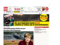 Bild zum Artikel: Flüchtlingsabschiebung per Bundeswehrflugzeug