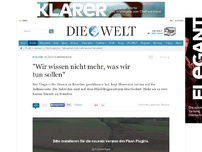 Bild zum Artikel: Flüchtlingskrise : 'Wir wissen nicht mehr, was wir tun sollen'