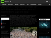 Bild zum Artikel: „Maidan II“ – Massendemonstrationen in Moldawien und wieso der Westen diesmal keine Euphorie zeigt