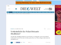 Bild zum Artikel: Schleswig-Holstein: Verheimlicht die Polizei brisante Straftaten?