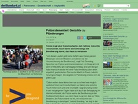 Bild zum Artikel: Flüchtlinge in der Steiermark - Polizei dementiert Gerüchte zu Plünderungen: 'Diese Meldungen sind ein Blödsinn'