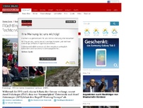 Bild zum Artikel: Flüchtlingskrise in Europa: FPÖ fordert “echten Grenzschutz” mit Zaun