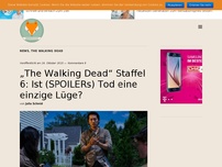 Bild zum Artikel: „The Walking Dead“ Staffel 6: Ist (SPOILERs) Tod eine einzige Lüge?