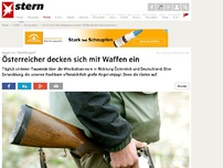 Bild zum Artikel: Angst vor Flüchtlingen?: Österreicher decken sich mit Waffen ein