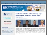 Bild zum Artikel: Rechtswissenschaftler erstattet Anzeige gegen Merkel, Gabriel und weitere Mittäter wegen Hochverrats