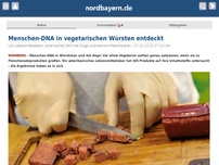 Bild zum Artikel: Menschen-DNA in vegetarischen Würsten entdeckt