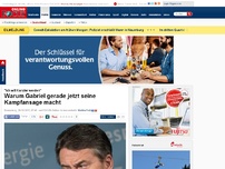 Bild zum Artikel: SPD-Kanzlerkandidatur - 'Ich will Kanzler werden' - Warum Gabriel gerade jetzt seine Kampfansage macht