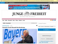 Bild zum Artikel: Gauweiler fordert Neuwahl des Bundestags