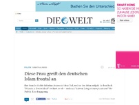 Bild zum Artikel: Sabatina James: Diese Frau greift den deutschen Islam frontal an
