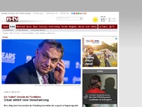 Bild zum Artikel: Die 'wahre' Ursache der Fluchtkrise: Orban wittert linke Verschwörung