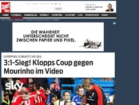 Bild zum Artikel: Klopps erster England- Coup! Fliegt jetzt Mourinho? Jürgen Klopp hat mit dem FC Liverpool den ersten Ligasieg eingefahren – ausgerechnet gegen den FC Chelsea und den wackelnden José Mourinho. »