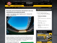 Bild zum Artikel: Dynamos aktive Fanszene präsentiert eine der größten Blockfahnen weltweit