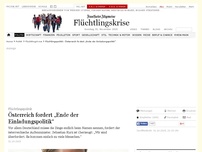 Bild zum Artikel: Österreichs Außenminister fordert „Ende der Einladungspolitik“