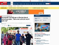 Bild zum Artikel: Chaos bei der Registrierung - Tausende Flüchtlinge in Deutschland verschwunden: 'Sie sind schlicht nicht mehr da'
