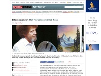 Bild zum Artikel: Internet-Sender: Mal-Marathon mit Bob Ross