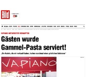 Bild zum Artikel: Vapiano-Mitarbeiter: - Gästen wurde Gammel-Pasta serviert!