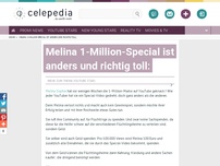 Bild zum Artikel: Was Melina JETZT macht, ist so bewundernswert: