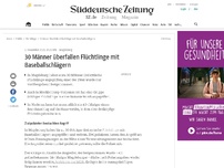 Bild zum Artikel: Magdeburg: 30 Männer überfallen Flüchtlinge mit Baseballschlägern