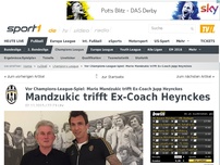 Bild zum Artikel: Triple-Sieger unter sich: Mandzukic trifft Heynckes