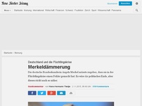 Bild zum Artikel: Deutschland und die Flüchtlingskrise: Merkeldämmerung