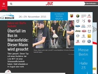 Bild zum Artikel: Überfall im Bus in Marienfelde: Dieser Mann wird gesucht