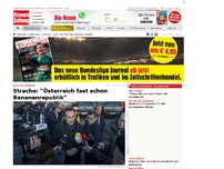 Bild zum Artikel: Strache: 'Österreich fast schon Bananenrepublik'