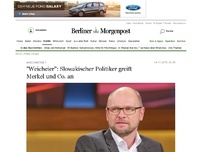 Bild zum Artikel: Maischberger: „Weicheier“: Slowakischer Politiker greift Merkel und Co. an