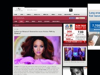 Bild zum Artikel: 05.11.2015 | Rihanna, Duften wie Rihanna? Gewinnt ihr neues Parfüm 'RiRi by Rihanna'