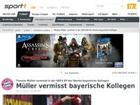 Bild zum Artikel: Müller vermisst bayerische Kollegen