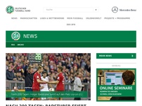Bild zum Artikel: Badstuber feiert Rückkehr bei 4:0 gegen Stuttgart