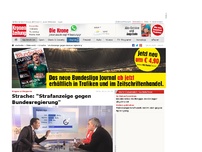 Bild zum Artikel: Strache: 'Strafanzeige gegen Bundesregierung'