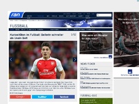 Bild zum Artikel: Verrückt: Arsenal-Star ist schneller als Usain Bolt