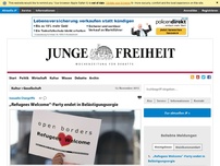 Bild zum Artikel: „Refugees Welcome“-Party endet in Belästigungsorgie