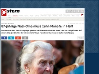 Bild zum Artikel: Holocaust geleugnet: 87-jährige Nazi-Oma muss zehn Monate in Haft