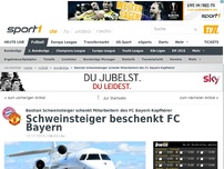 Bild zum Artikel: Schweinsteiger beschenkt Bayern-Mitarbeiter