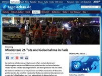 Bild zum Artikel: Mindestens 18 Tote und Geiselnahme in Paris