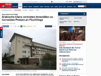 Bild zum Artikel: Organisierte Kriminalität - Arabische Clans vermieten Immobilien zu horrenden Preisen an Flüchtlinge