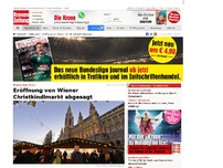 Bild zum Artikel: Eröffnung von Wiener Christkindlmarkt abgesagt