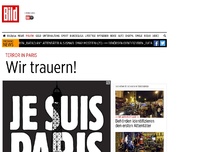 Bild zum Artikel: Wir trauern! - Je suis Paris