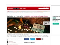 Bild zum Artikel: Gedenken an Terror-Opfer: Um 12 Uhr am Montag schweigt Europa