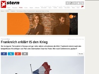 Bild zum Artikel: Terror in Paris: Frankreich erklärt IS den Krieg