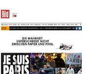 Bild zum Artikel: Suche nach Attentätern - Hollande kündigt „gnadenlose Jagd“ an