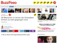 Bild zum Artikel: 26 Momente, in denen die Schwaben einfach zu weit gegangen sind