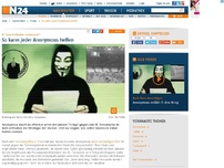 Bild zum Artikel: IS 'vom Erdboden auslöschen' - 
So kann jeder Anonymous helfen