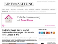 Bild zum Artikel: Endlich: Chuck Norris startet Bodenoffensive gegen IS – bereits drei Länder IS-frei