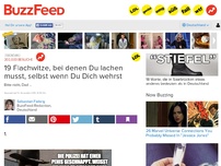 Bild zum Artikel: 19 Flachwitze, bei denen Du lachen musst, obwohl Du gar nicht willst