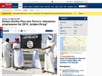 Bild zum Artikel: Zeitraum von 2000 bis 2020 - Sieben-Stufen-Plan des Terrors: Islamisten prophezeien für 2016 „totalen Krieg“