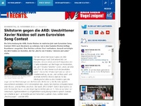 Bild zum Artikel: Shitstorm gegen die ARD: Umstrittener Xavier Naidoo soll zum  Eurovision Song Contest