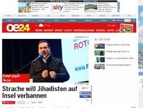 Bild zum Artikel: Strache will Jihadisten auf Insel verbannen